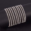 Craftdady 10 Yards 3mm Rhinestone Strass Chains Diamante Chain Clear