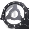 HONGK ALL YEAR Black Clear Left Engine Stator Cover For
