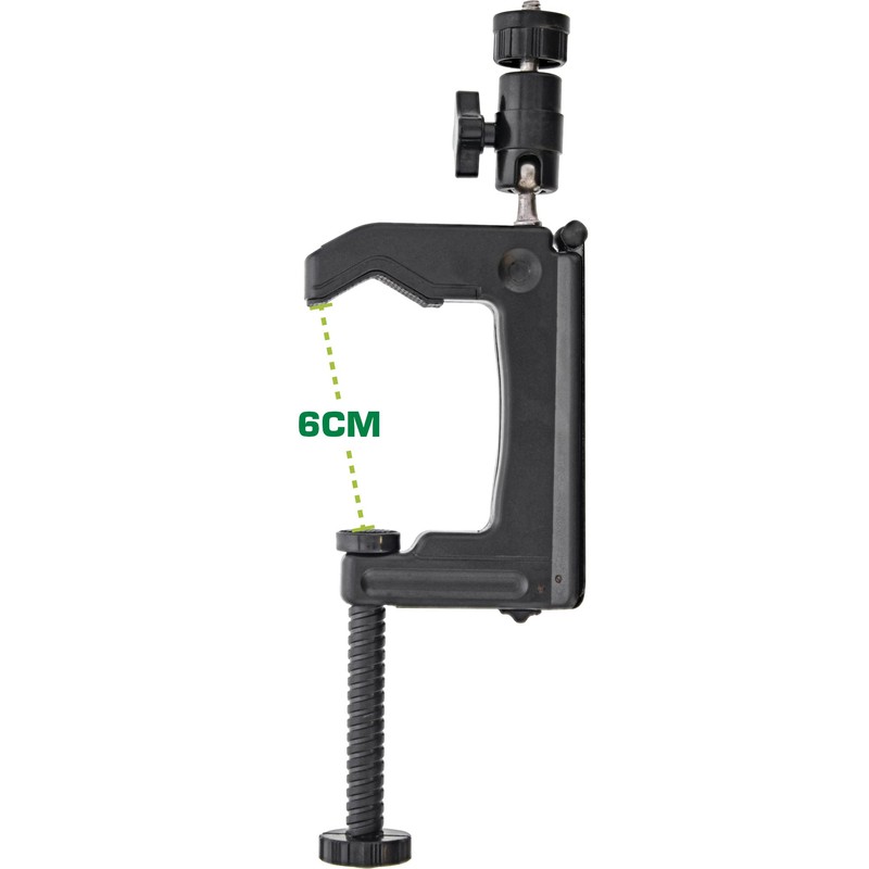 InLine® 48009 Table Top Tripod 190 mm with C-Clamp Including