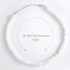 Sinalty Boho Seashell Necklace White Beach Shell Necklaces Chain Puka