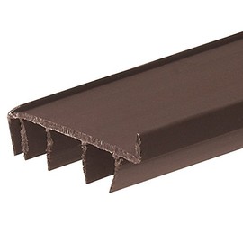 Frost King UDX36 1-3/4" x 36" Thermoplastic Nail or Screw-On Door Bottom, Brown