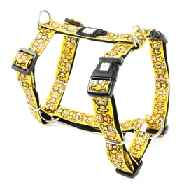 Max & Molly Dog Harness in H-Shape, Ultra Comfortable Neoprene Harness For Medium Dogs, Monkey Maniac, M, Padded, Safe and Ultralight – Comfort for Your Faithful Companion
