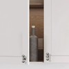 Coinkoly 10 Pack Brushed Satin Nickel Cabinet Handles - Single