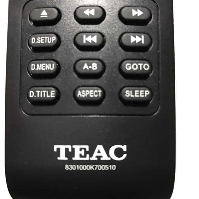 TEAC TV Remote Control Model TRC1000