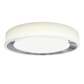 artika Cooper 24W LED 13" Flush Mount Ceiling Light Fixture, White Ideal for Bedroom, Hallway, Kitchen - 1400 Lumens, Tunable White Technology 2700-4500 Kelvin