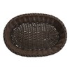 Saleen Wide Basket Oval, polypropylene Brown, 32 x 23 x