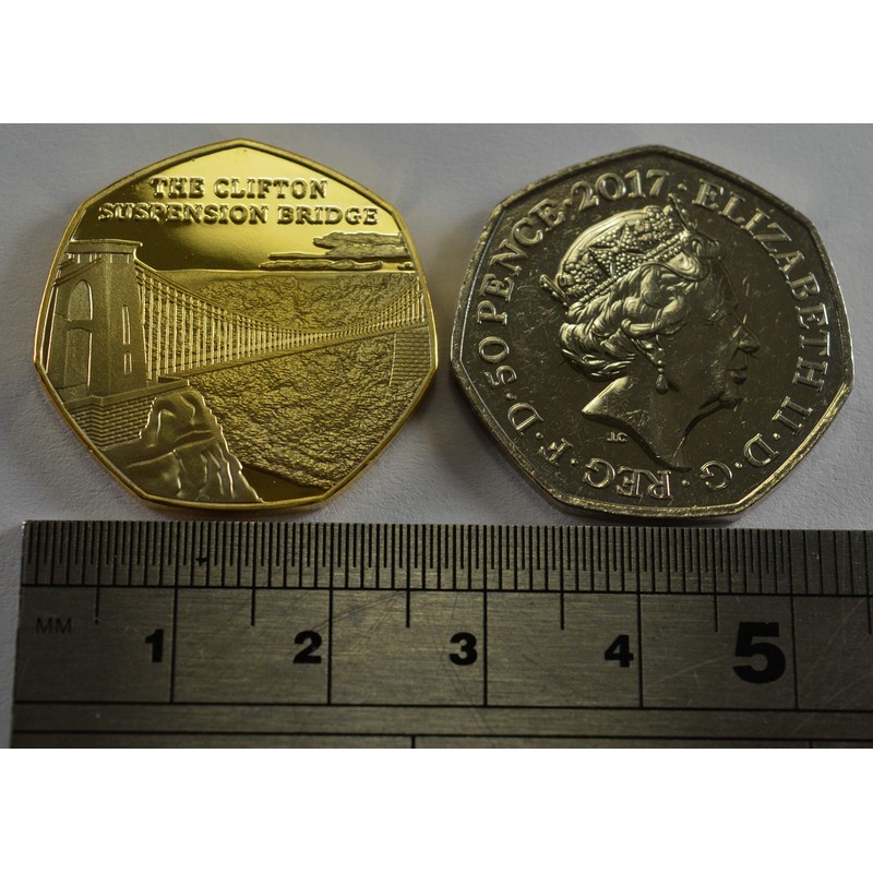 The Commemorative Coin Company ISAMBARD KINGDOM BRUNEL & CLIFTON SUSPENSION