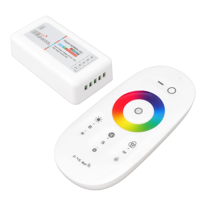 2.4G Wireless RF Touch Dimmer Switch 7 Color RGBW Dimming