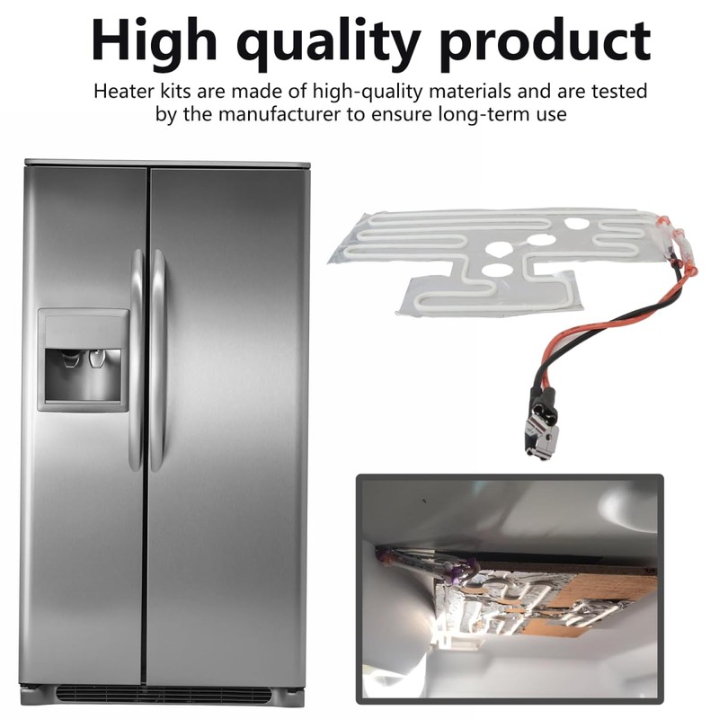 Upgraded Refrigerator Garage Heater Kit for AP3722172 PS900213 5303918301 by
