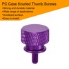 sourcing map 12pcs M3x6mm Knurled Thumb Screw Computer Case Threaded