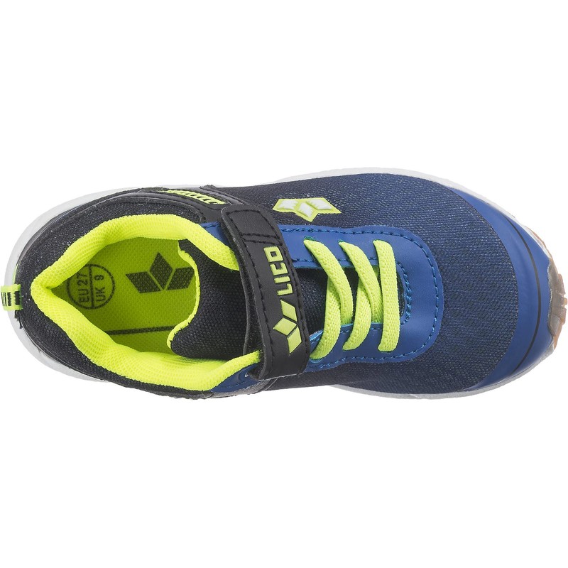 Lico Barney Vs Trainers Unisex Children's, Blue black lemon