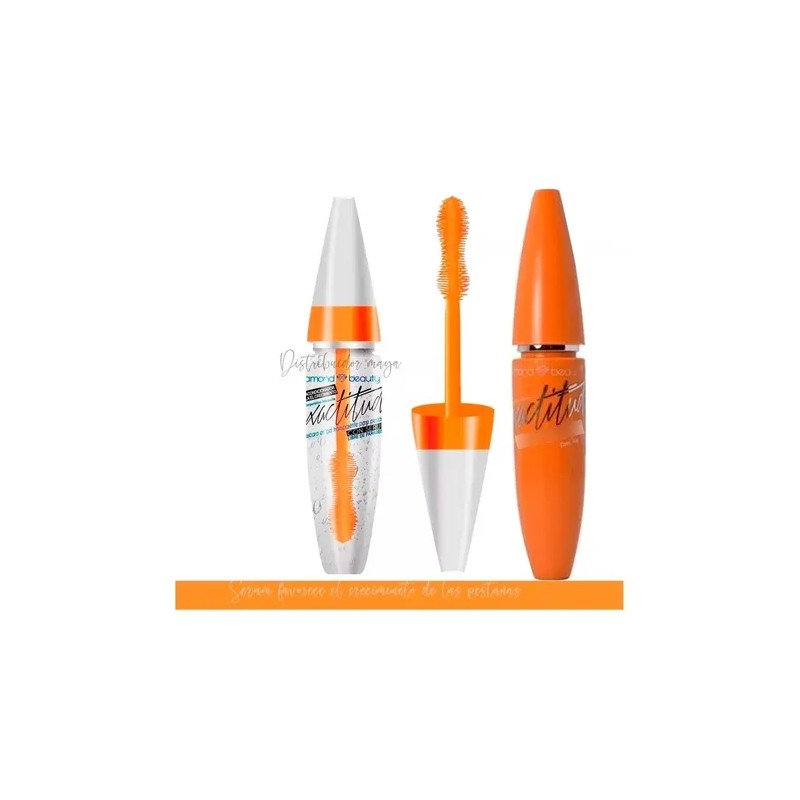 Mascara De Pestañas Rimel Exactitud Y Serum Alargador 2 Pz