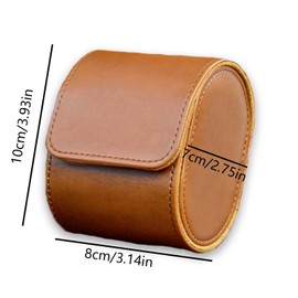 Travel Storage Watch Storage, Retro Watch Storage Box, Leather Watch Roll Travel Case, Watch Box, for Going Out, Business Trip, Travel, Can Be Stored Watches, Jewellery