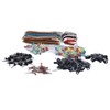 Spacnana 1500PCS Electronic Parts, Resistors, Capacitors, LED Diodes, Electronic Kit