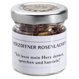 Incense | Heart Opener Rose Laughter | Handmade by Annika | Incense Blend from Glückwerkstatt | Ready to Use | Premium Quality