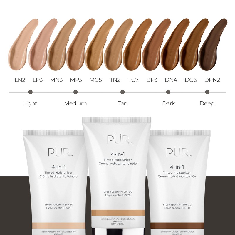 PÜR MINERALS 4-in-1 Tinted Moisturizer with SPF 20 - Hydrating