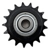 #40 Roller Chain Idler Sprocket Type C 1/2" bore 17