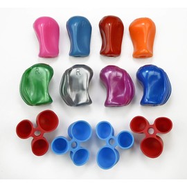 The Pencil Grip Bestsellers 12 Pack for Righties and Lefties with 4 Original Pencil Grips, 4 Crossover Grips and 4 Claw Grips (BGP-012), Assorted Colors