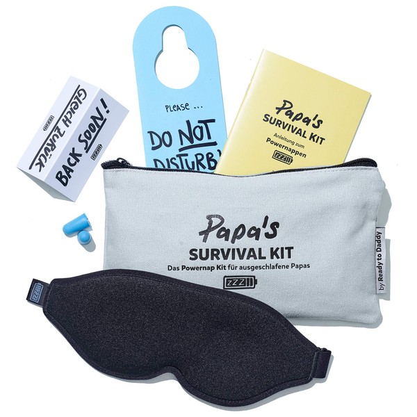 Papa Survival Kit – The Powernap Kit Gift for Restful Dads and Expectant Dads
