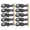 10PCS Set Oscillating Saw Blade Multifunctional Oscillating Multitool Quick Release