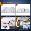 Nilight 2pcs RV Interior Lights 12V-24V LED Ceiling Light Fixture