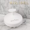 99.9% antibacterial Buricell scalp massage shampoo brush, white + shampoo