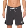 Helly-Hansen Men's Standard HP Curve Board Shorts 7”, 980 Ebony