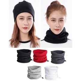 Unisex Winter Neck Warmer for Hiking, Cycling, Soccer, and Skiing Neck Warmer A Red 3ea