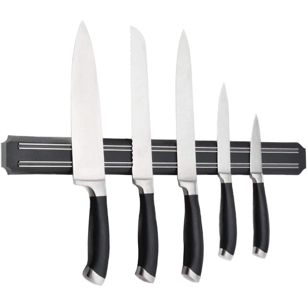 Magnetic Knife Strips,15 Inch Magnetic Knife Storage Strip,Knife Holder,Knife Bar Block Magnet,Kitchen Utensil Holder,Tool Holder,Multipurpose Magnetic Knife Rack