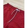 Nautica Mens 8" Deck Trunk Swim TR7402 Size 3XL Red