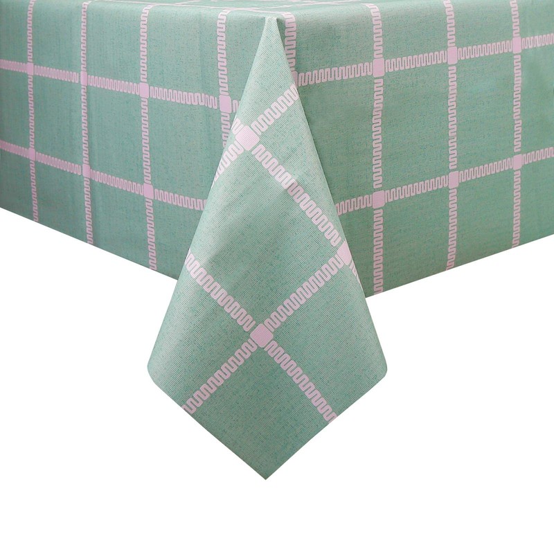 32nd PVC Check Pattern Tablecloth Cover, Easy Clean Wipeable Table
