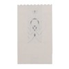 20pcs Tea Light Candle Bag Flame Retardant Reusable Heart Shape