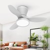 ocioc Quiet Ceiling Fan with LED Light DC motor 32