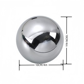 Rolling Dough Ball, Circular Rolling Ball, Smooth stainless steel rolling ball for Baking Fondant, Pasta, Bread, Pastry, Cookies, Pizza, Pie, Cylinder Style