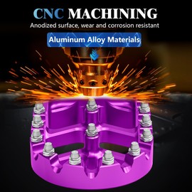 IUVWISN Wider Footpegs CNC for Surron LBX/E-Ride Pro SS/SR/S, Dirt Bike Foot Pegs Non-Slip Wider Design with Heavy-Duty Spring for Sur Ron Eride Pro SS 2.0/3.0 Purple