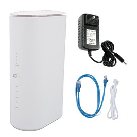 5G Router CPE WiFi 6 Router Dual Band Gigabit Ethernet 2.4G 5.8G 8 High Gain Antennas 4x4 MIMO Router with Sim Card Slot 100‑240V US Plug