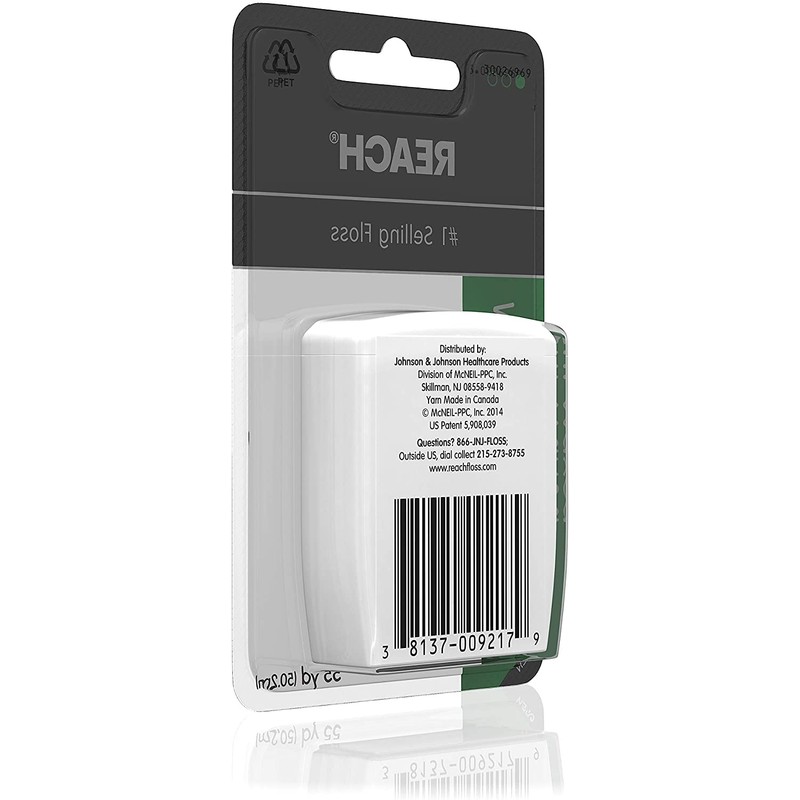 Reach Mint Waxed Dental Floss 55 Yd (Pack of 2)