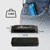 Arborea Blues C Key Harmonica with Case for Beginners and