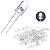 EBOOT 100 Pieces Clear LED Light Emitting Diodes Bulb LED