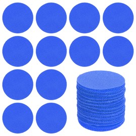 PATIKIL 1.57 Inch Carpet Markers, 65 Pieces Round Floor Dots Carpet Stains for Teachers Classroom Decoration Primary School Supplies, Blue