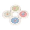 4 Pieces Aromatherapy Wax Tablets Long Lasting Dry Flower Scented