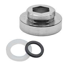 1 Pcs Faucet Aerator Adapter Kitchen Sink Faucet Adapter Accessories for Garden Hoses, Water Filters, Faucets, Female 30mm to Male 22mm Adapter