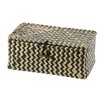 Hipiwe X-small Wicker Basket with Lid Natural Seagrass Storage Baskets