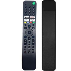 Replaced RMF-TX520U MG3-TX520U Voice Remote Fit for All Sony TV Sony Bravia TV, Sony Smart TV, XBR/KD/XR Series X80J, X85J, X90J, A80J, X80CJ,KD-43X, KD-50X, XR-50X, XR-55ARB Series
