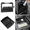 BIBLOZ Hidden Storage Box and Center Console Armrest Organizer for