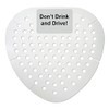 Secret Message Urinal Screen "Don't Drink and Drive" (10-Pack)