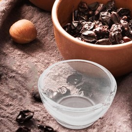 SECFOU Mortaio di vetro con pestello per uso domestico e laboratorio ciotola per macinare medicinali in polvere chimica e pillole e sicuro per cucina ed esperienze