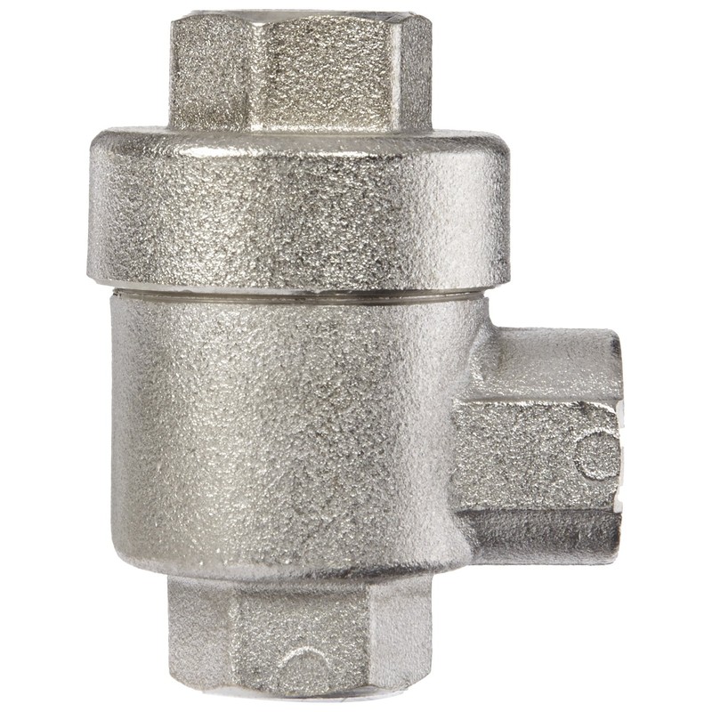 Legris 7982 14 14 Nickel-Plated Brass Quick Exhaust Valve, 1/4"