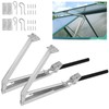 Automatic window opener for greenhouse, automatic opening and closing, temperature