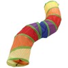 Pet Tunnel Iridescent Foldable Cat STunnel with Interactive Ball and